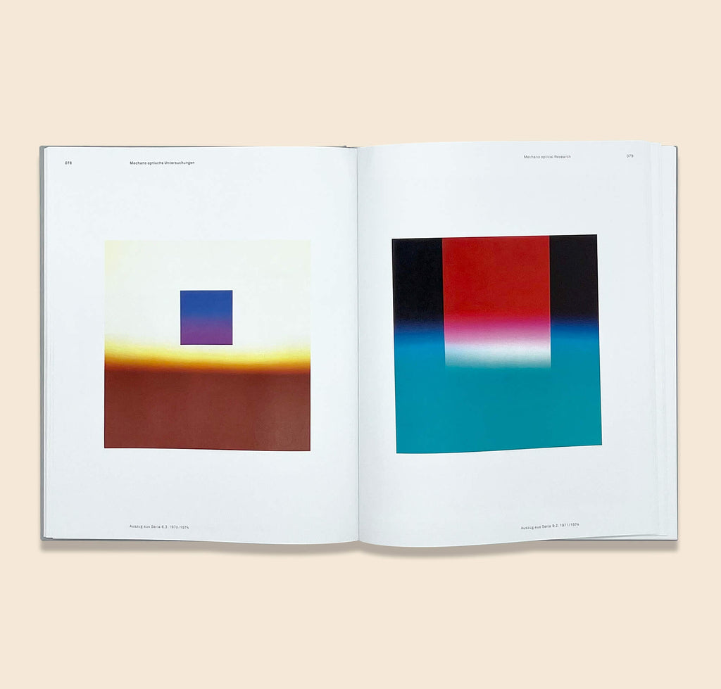 Clothbound hardcover photography book Licht Bilder by Karl Martin Holzhauser 