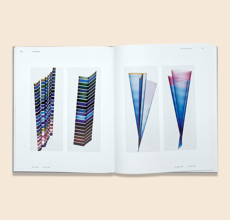 Clothbound hardcover photography book Licht Bilder by Karl Martin Holzhauser 